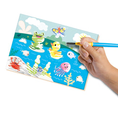 Water Hidden Animals Colouring Set