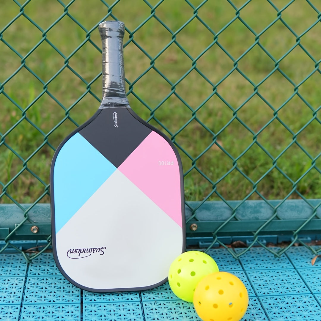 Pickleball Paddle Set 2pcs Racket 4pcs Ball Bag 1pc