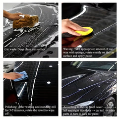 Car Polish Wax Crystal Plating Set Waterproof Film