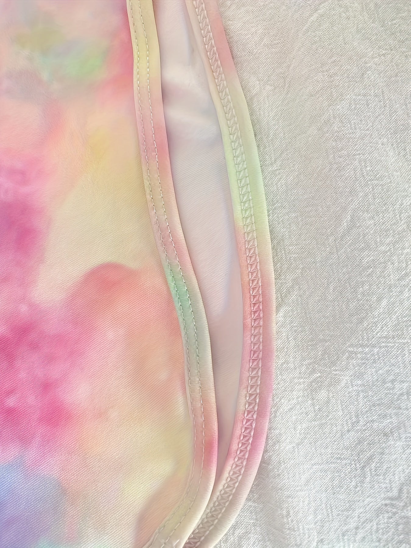 Tie Dye Criss Cross Cut Out Yoga Shorts High Waist Sports Running Shorts