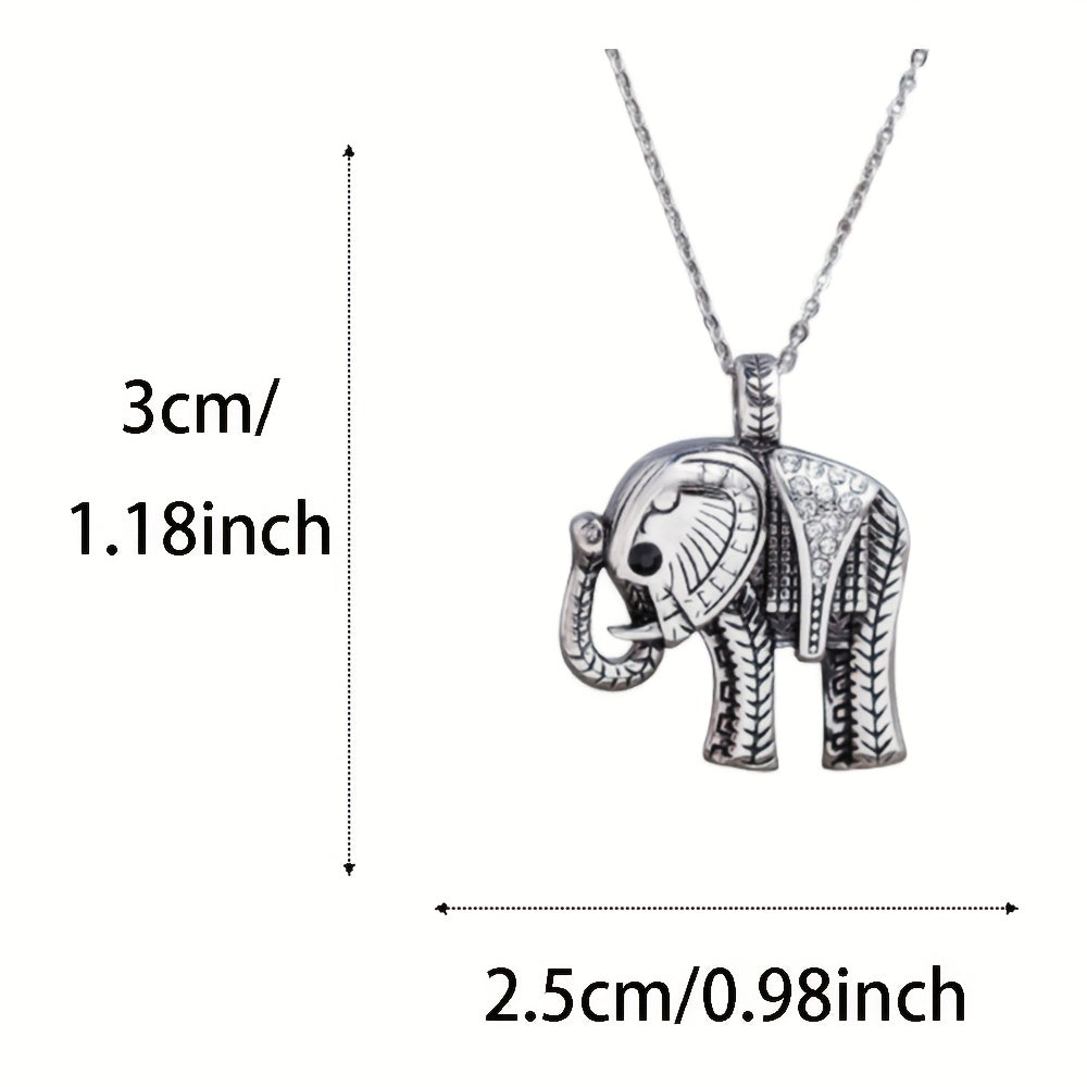 Elephant Pendant Necklace Animal Necklace Women Jewelry Necklace