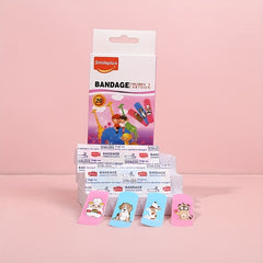 20pcs Animal Waterproof Bandages for Kids Breathable First Aid Stickers