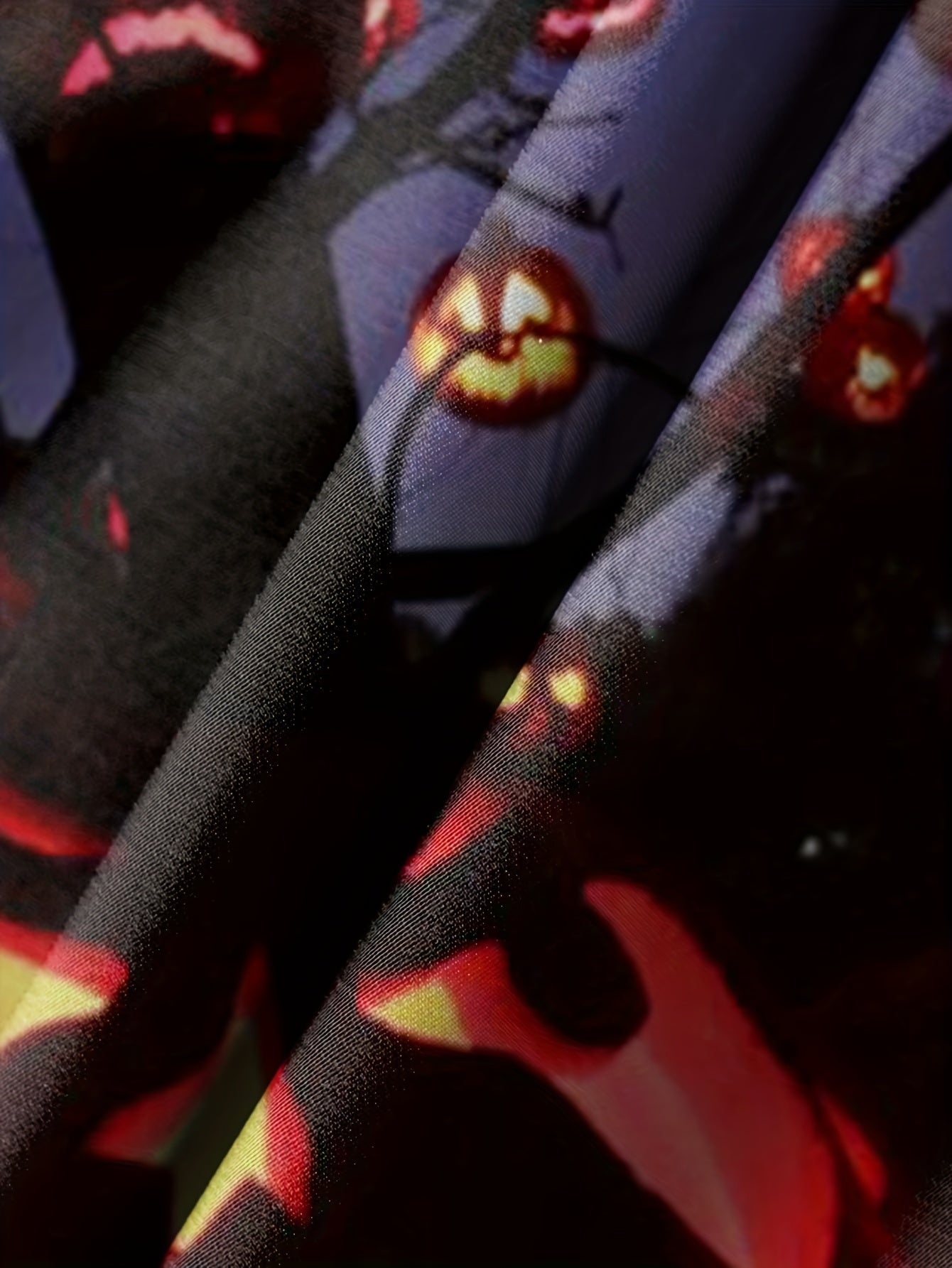Men's Halloween Pumpkin Light Hoodie Casual Hooded Sweatshirt