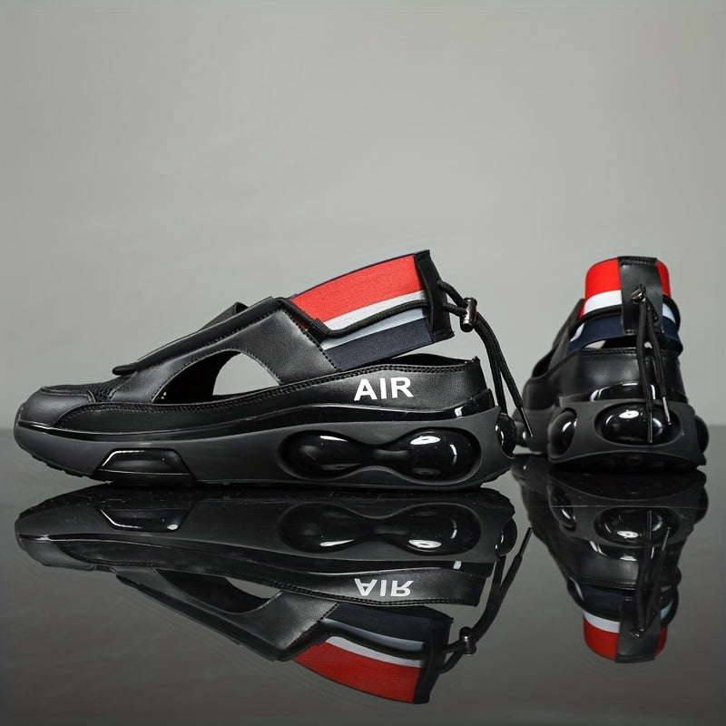 Men's Lightweight Non Slip Platform Sandals Quick Drying Beach Shoes