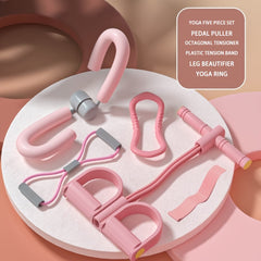 Yoga Set: Ring, Rope, Leg Clip, Pedal Pull