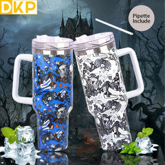 40oz Skull Series Vacuum Insulated Cup Leakproof Stainless Steel