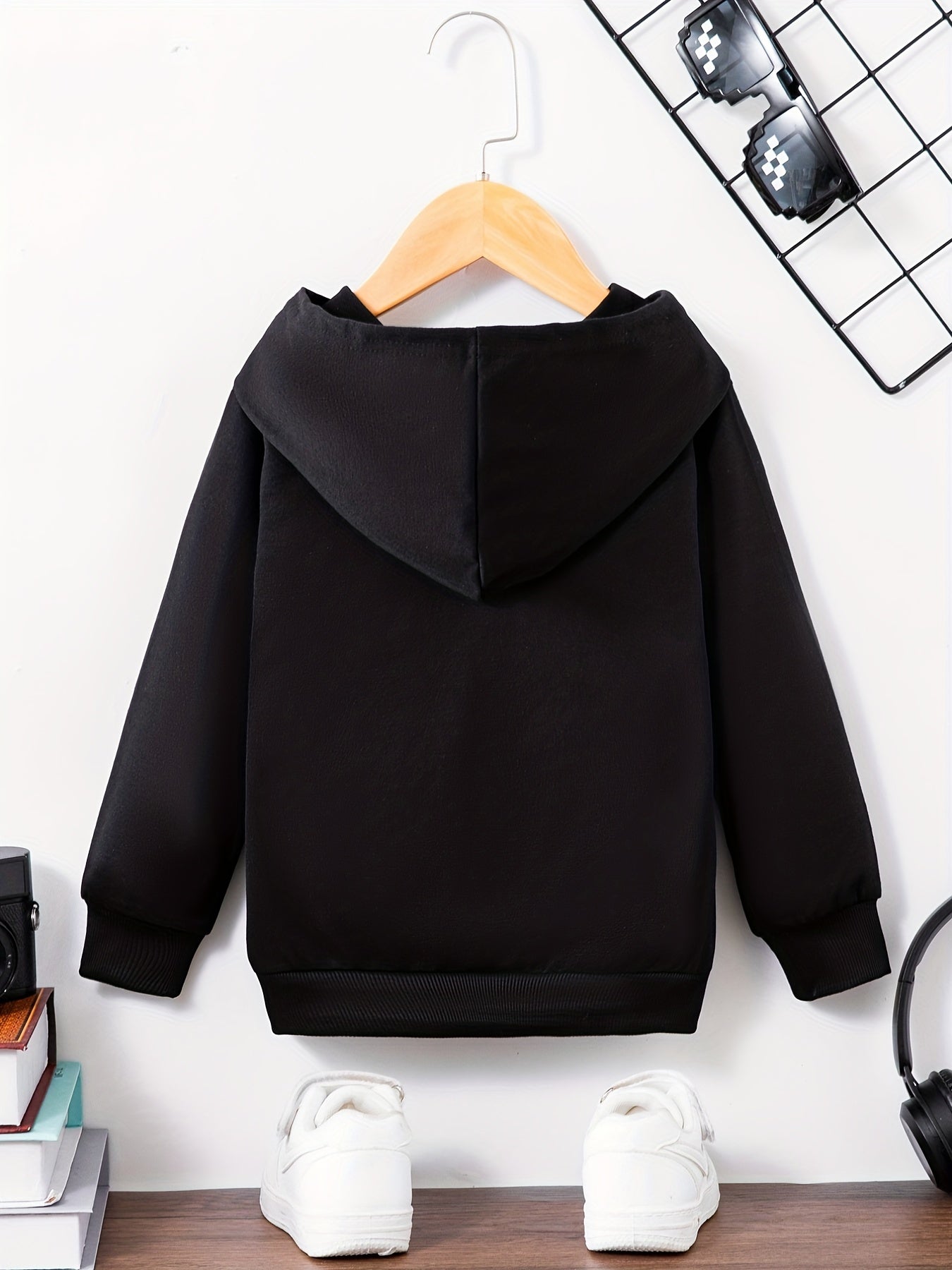 Boys Casual Hooded Sweatshirt for Spring Fall