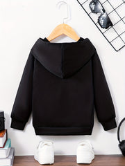 Boys Casual Hooded Sweatshirt for Spring Fall