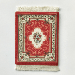 Ethnic Persian Style Tassel Coaster Mats for Home, 1pc