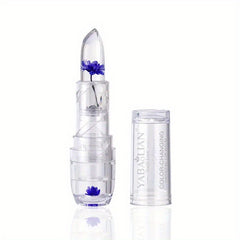 Crystal Flower Jelly Changing Lipstick Long Lasting Lip Care Moisturizer