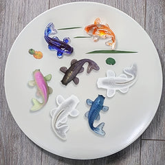 Carp Silicone Molds DIY Animal Resin Molds Koi Fish Epoxy Resin Molds