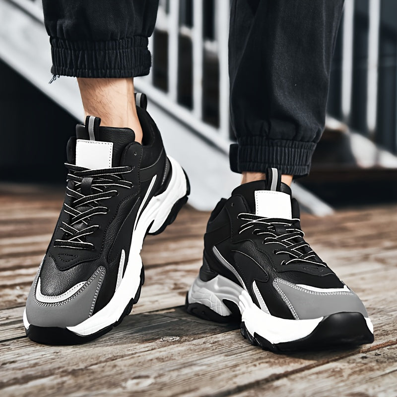 Men's Chunky Shoes Non Slip Sneakers Winter & Autumn