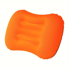 Portable Inflatable Pillow Foldable Travel Neck Pillow For Long Sleeping
