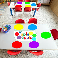 Colorful Dot Chalkboard Labels Self-Adhesive Stickers for Walls and Desks