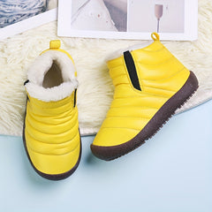 Kid's Snow Boots Fleece Lined Cozy Ankle Boots