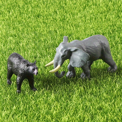 12pcs Realistic Wild Animal Figures Set for Christmas Birthday Easter