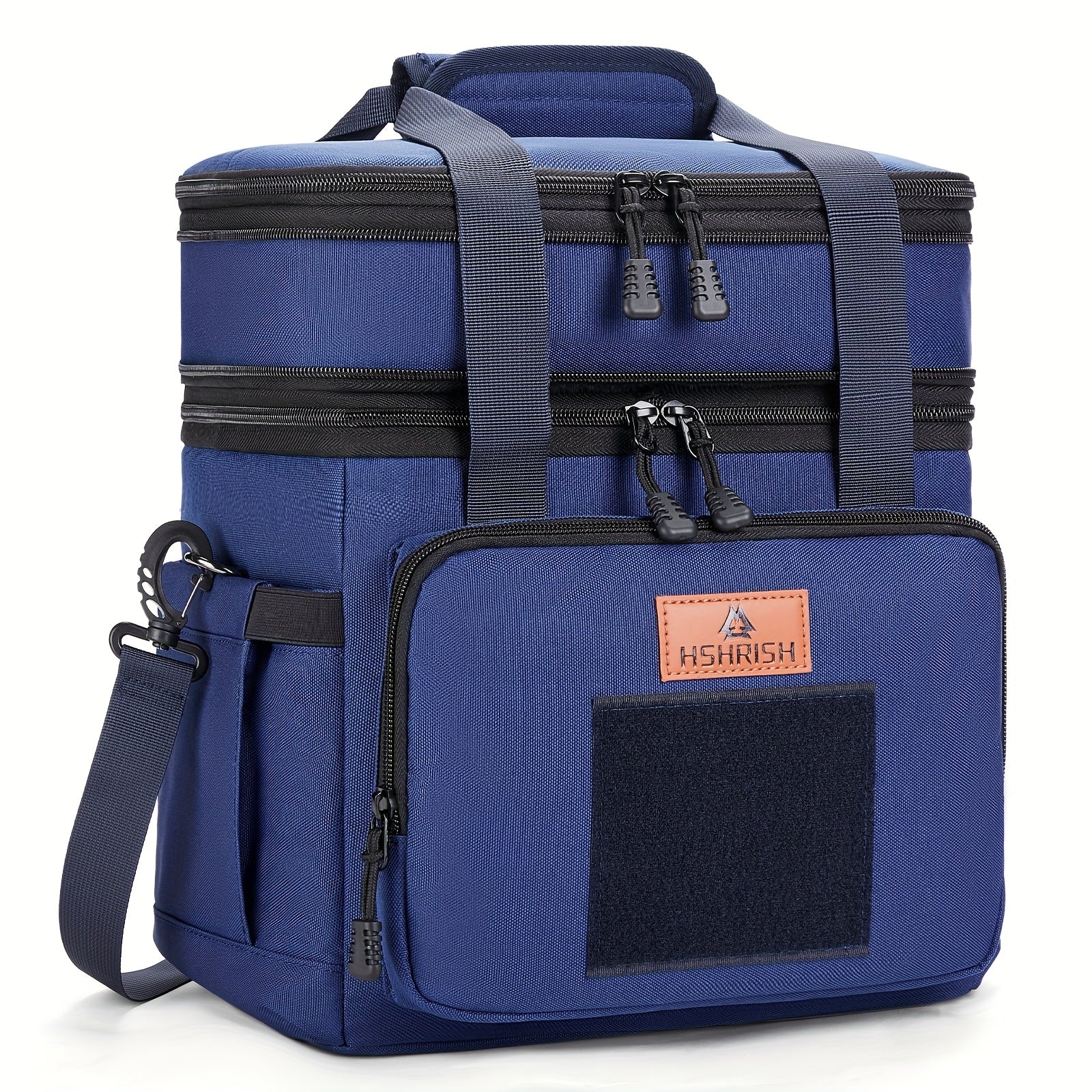 Large Capacity Insulated Leak Proof Lunch Bag with Multiple Compartments