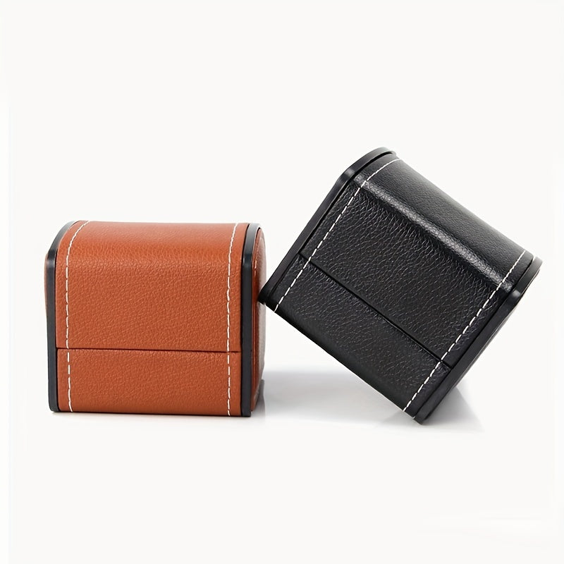 Men's Watch Storage Box Display PU Leather Bangle Box