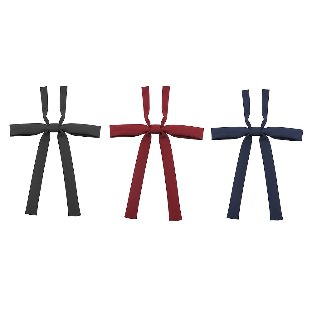 Adjustable Bow Tie Ribbon Pre-tie Lolita Cosplay School Party