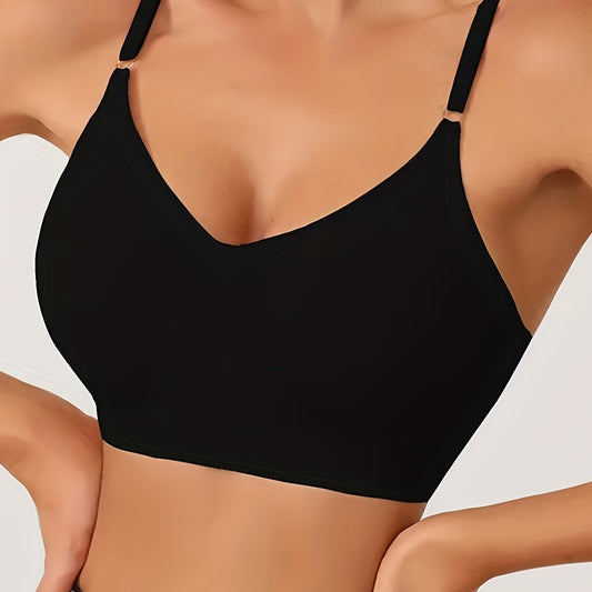 Wireless Push Up Sports Bra for Yoga Fitness