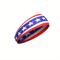 Independence Flag Sweatband Sports Headband Unisex