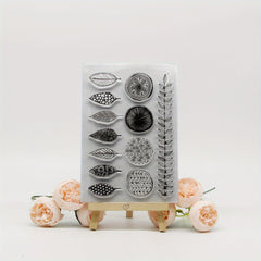 Leaf Cartoon Transparent Stamp Various Tree Leaf Transparent Stamp