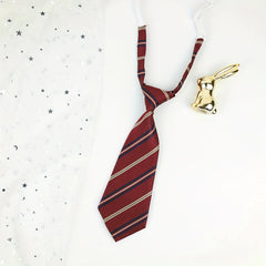 Adjustable Striped Leather Band Tie Handsome Birthday Party