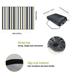 Waterproof Outdoor Picnic Blanket Folding Mat For Park and Beach Camping