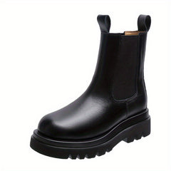 Women's Stretch Fabric Slip On Boots Non-Slip Stylish Side Boots