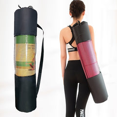 Widened Yoga Mat Storage Bag Oxford Textile Fitness Mesh Bag
