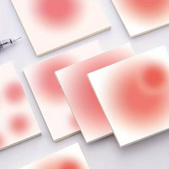 Blush Smudge Gradient Sticky Note Hand Account Small Book