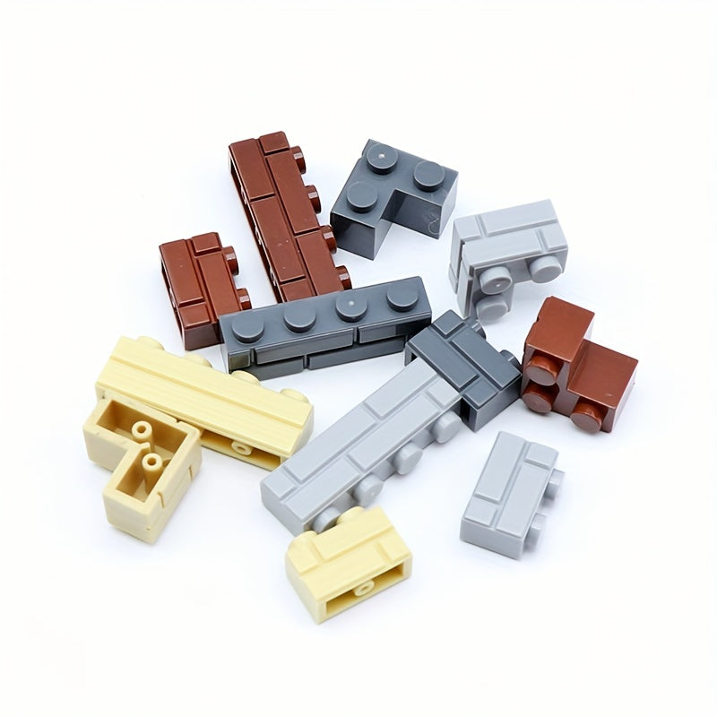 50pcs City Wall Building Blocks DIY Toys Parts Construction Bricks Kids