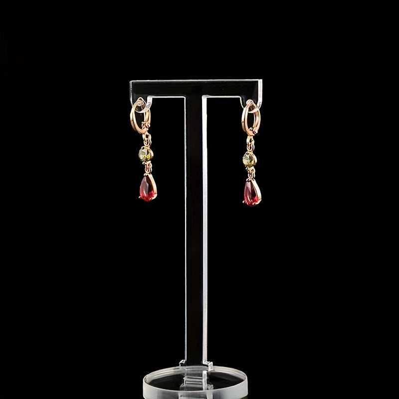 Acrylic Earrings Jewelry Display Stand Set