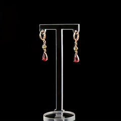 Acrylic Earrings Jewelry Display Stand Set