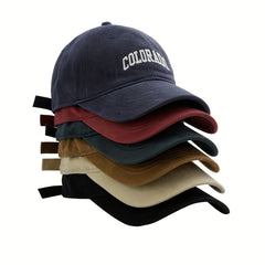 Baseball Cap COLORADO Embroidery Sunscreen Dad Hats Unisex Couple Sun