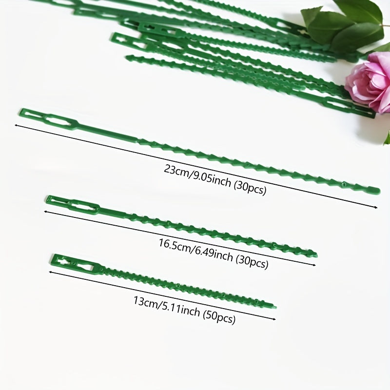 Adjustable Garden Plant Twist Ties Green Tie - Securely Tie Plants & Vines