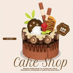 Novel Dessert Model Assembly Toys for Ages 8+