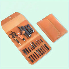 16pcs Folding Nail Cutter Set Multipurpose Nail Trimmer For Home And Outdoor