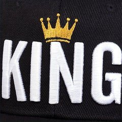 Men's KING Crown Baseball Cap Adjustable Hip Hop Hat