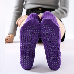 Women's Non-slip Over the Knee Thigh High Socks for Yoga