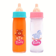 Magical Baby Bottle Toy Dollhouse Accessories Pretend Play Juice Bottle Toy