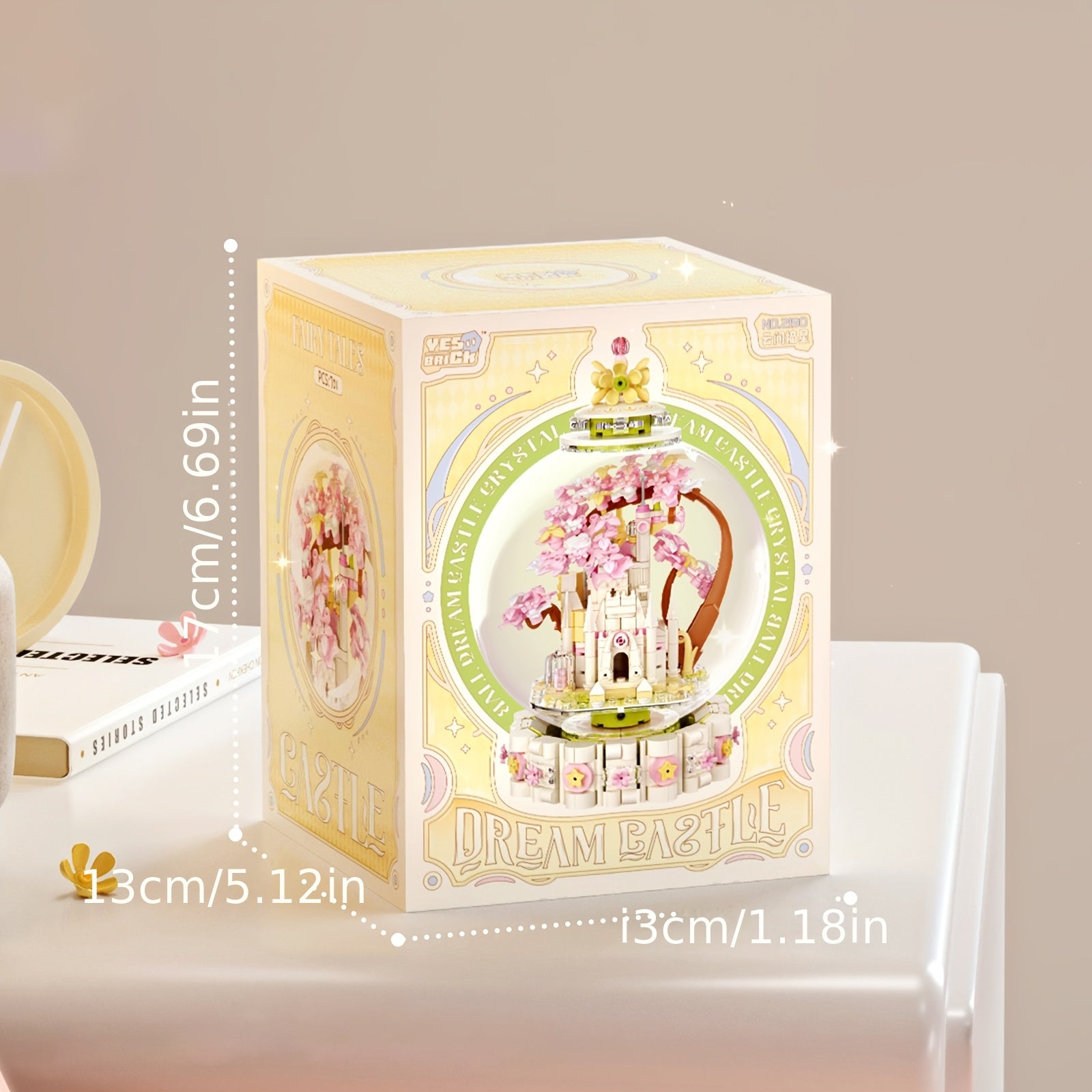 Fairytale Crystal Ball Castle Building Blocks Toys