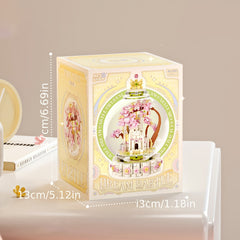 Fairytale Crystal Ball Castle Building Blocks Toys