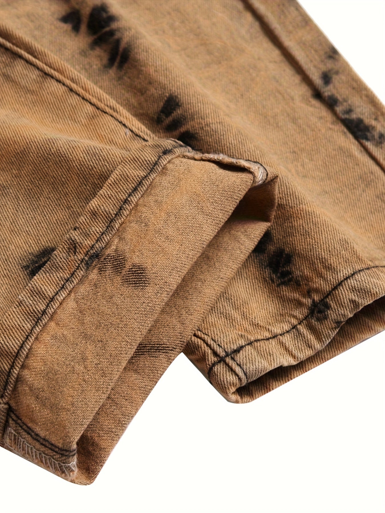 Men's Ripped Jeans Distressed Denim Pants Street Style Spring Summer