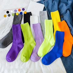 10 Pairs Sports Socks Breathable Mid Tube Women's Stockings