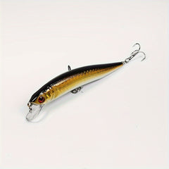 10pcs Minnow Fishing Lure 9.8g Floating Hard Bait Carp Tackle