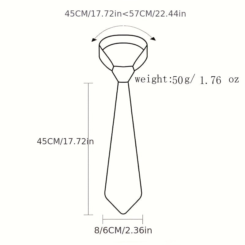 Men's Retro Pattern Tie for Anniversary Christmas