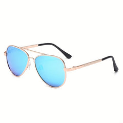 Polarized Metal Sunglasses for Kids Outdoor Sports Sunshade