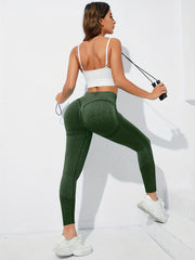 High Waist Yoga Leggings Stretchy Fitness Gym Pants