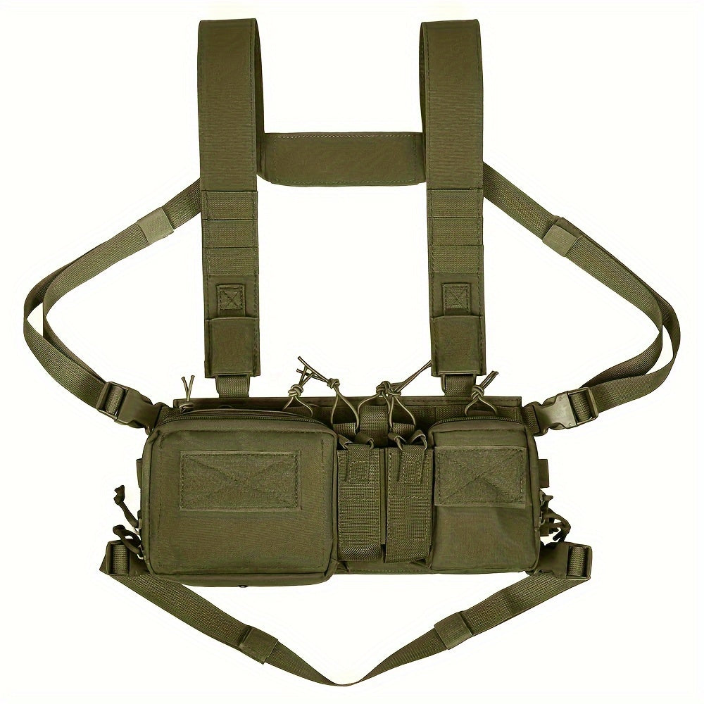 Chest Rig Bag Camouflage Vest with Pocket